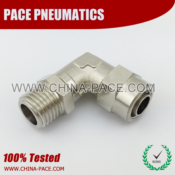 Male Swivel Elbow Stainless Steel Rapid Fittings, Two Touch Fittings, Push On Fittings